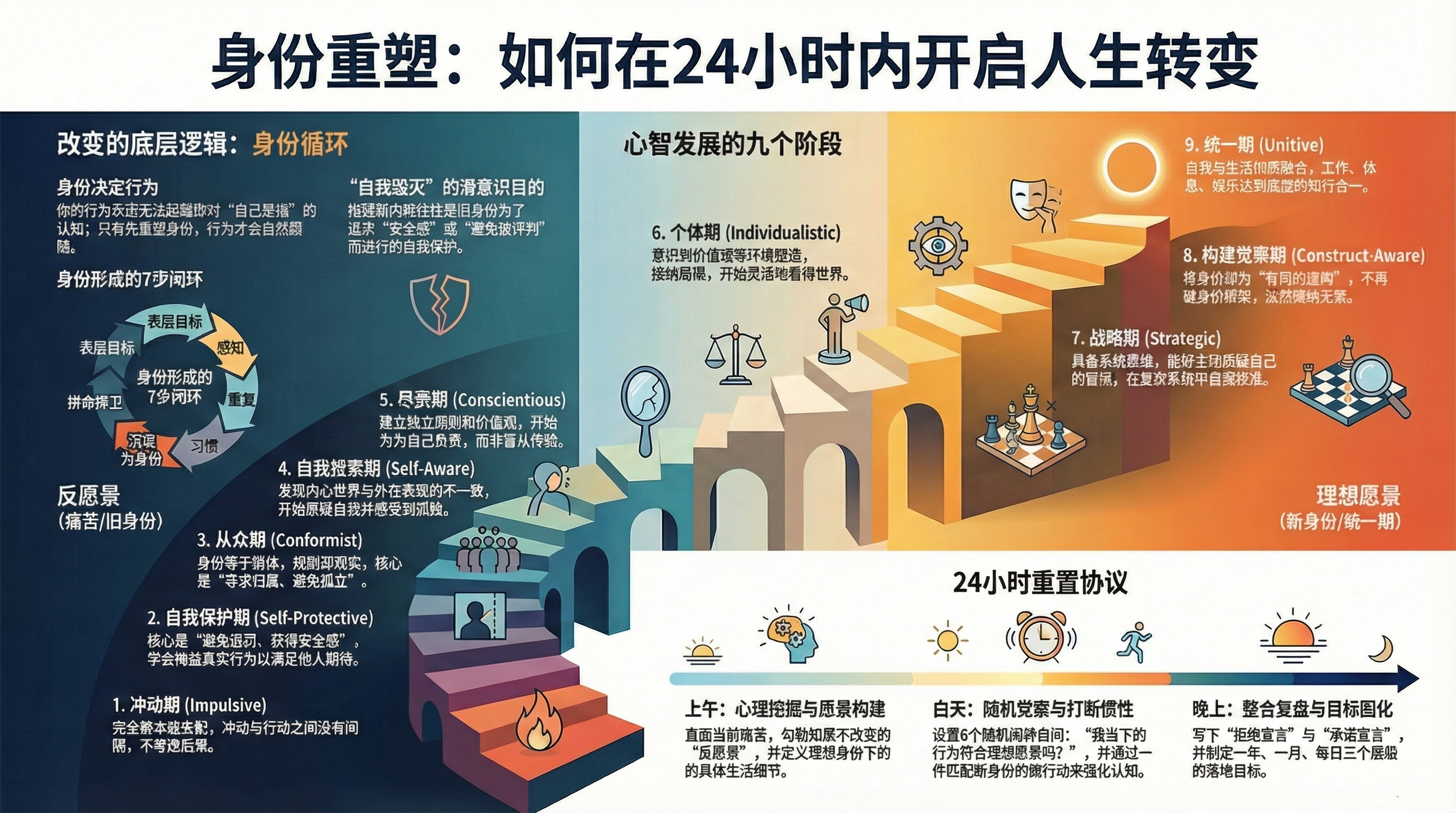 身份重塑:如何在24小时内开启人生转变